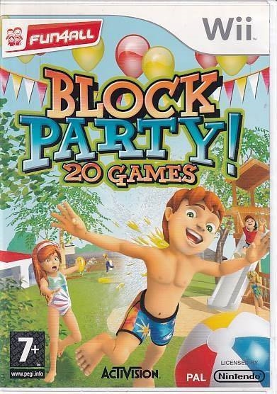 Block Part 20 Games - Wii - (B Grade) (Genbrug)